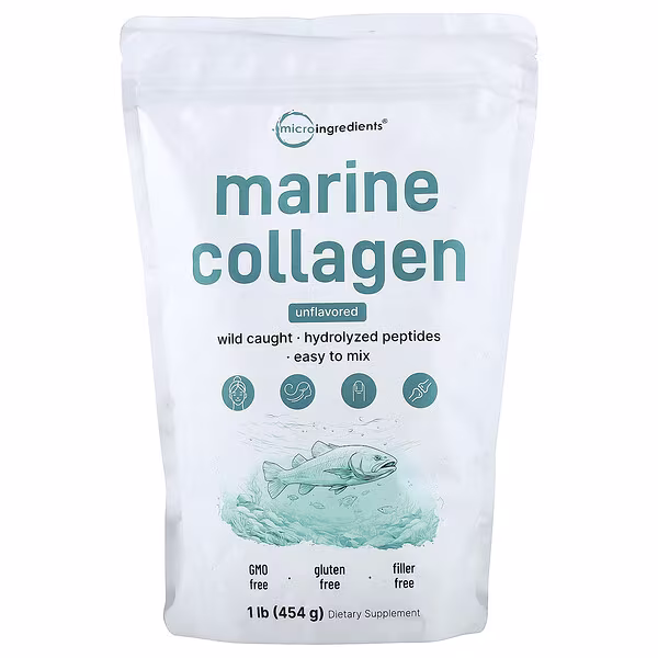 Micro Ingredients Marine Collagen by iHerb collagen supplements women over 40