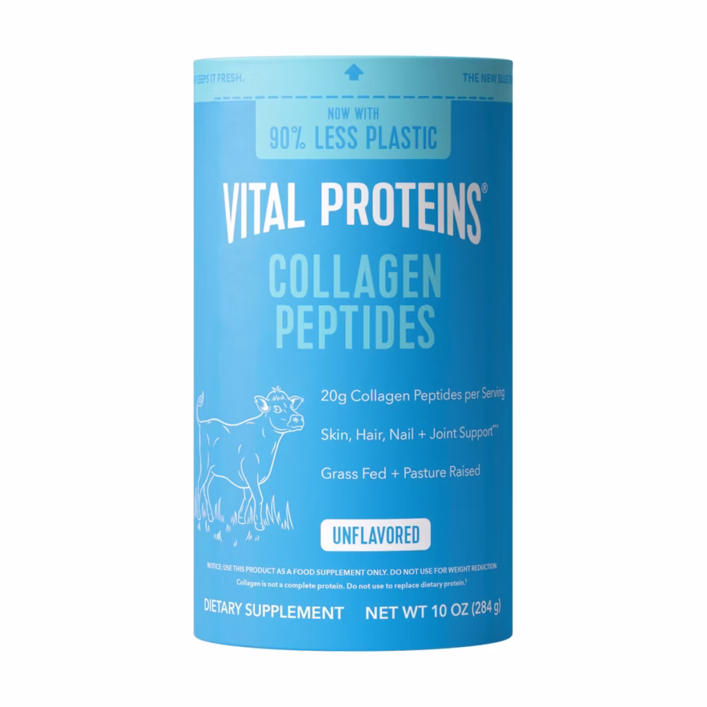 Vital Proteins Collagen Peptides Unflavored Powder collagen supplements women over 40