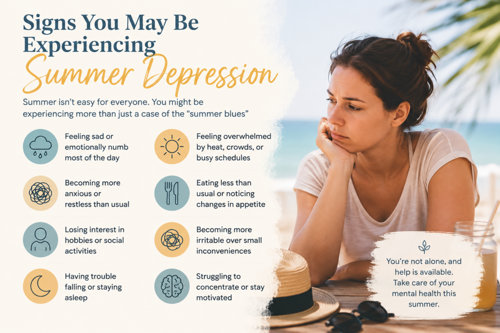 summer depression symptoms