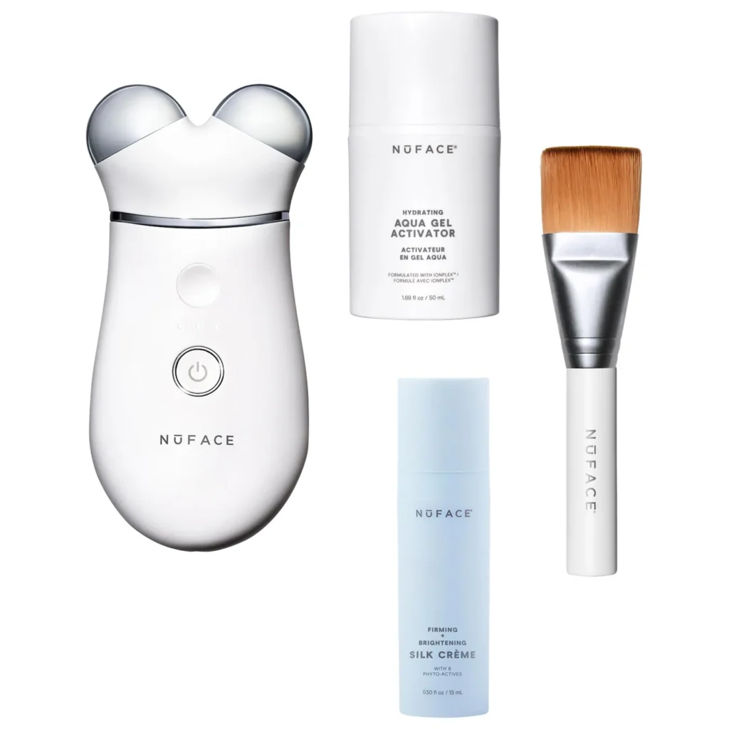 NUFACE® TRINITY+ Starter Kit Lift & Tighten Facial Microcurrent Device luxury wellness items for home