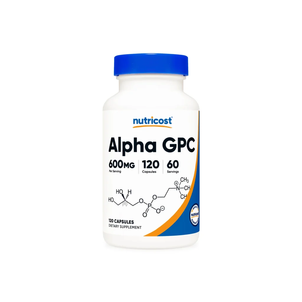 Nutricost Alpha GPC Capsules best memory supplements