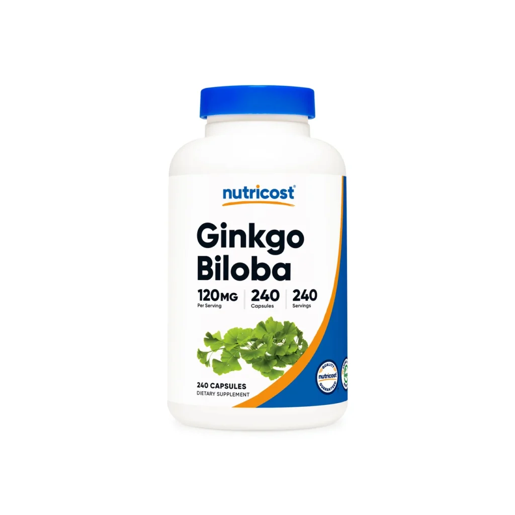 Nutricost Ginkgo Biloba Capsules best memory supplements