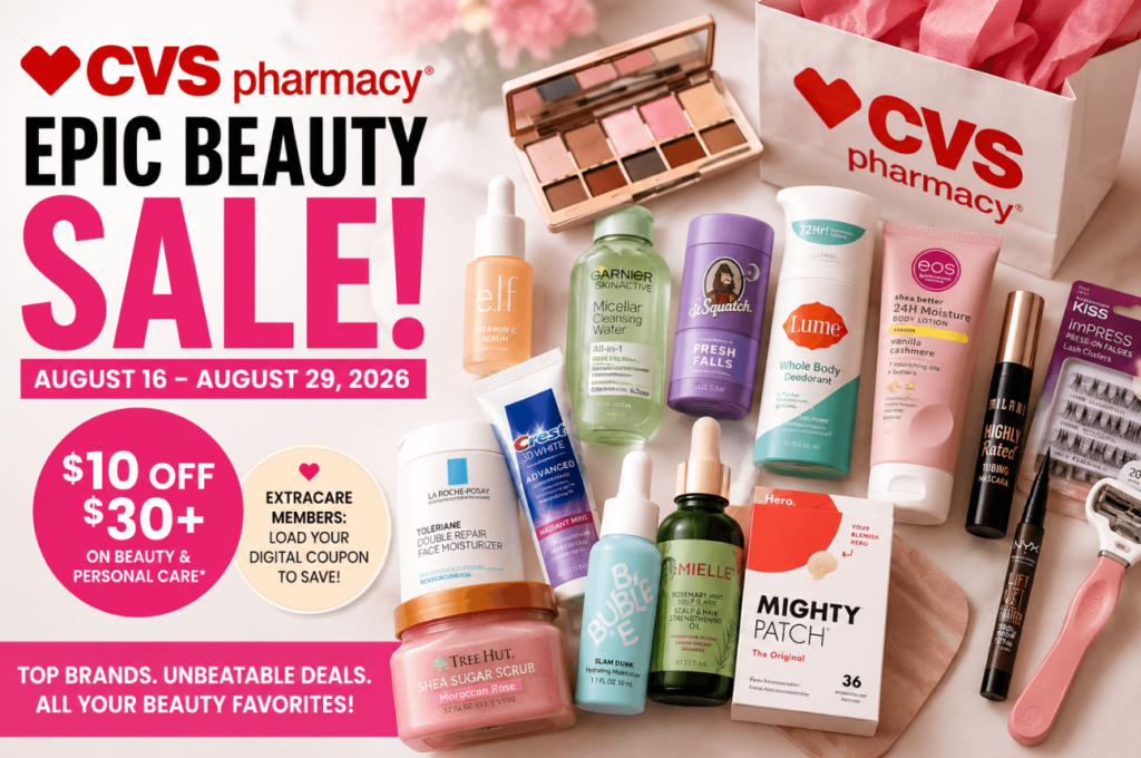 CVS Epic Beauty Sale cvs beauty deals