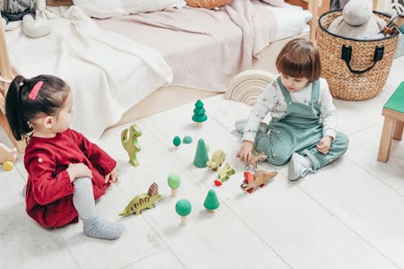 child development specialist kids playing