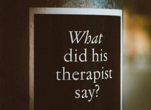 teletherapy benefits - what did his therapist say?