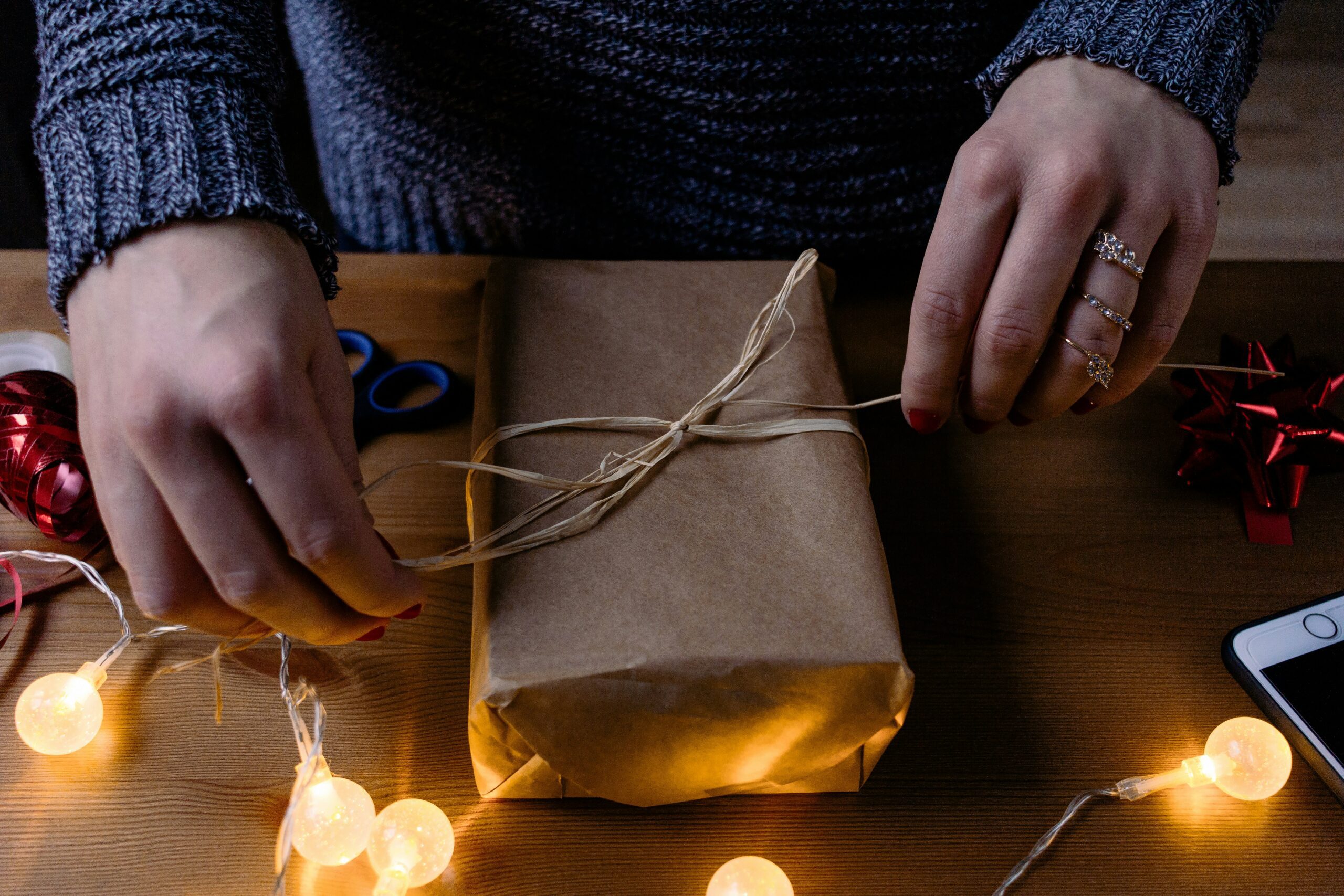 wrapping present gift-giving anxiety