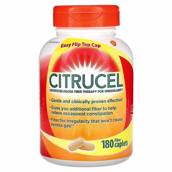 Citrucel, Methylcellulose Fiber Therapy for Irregularity