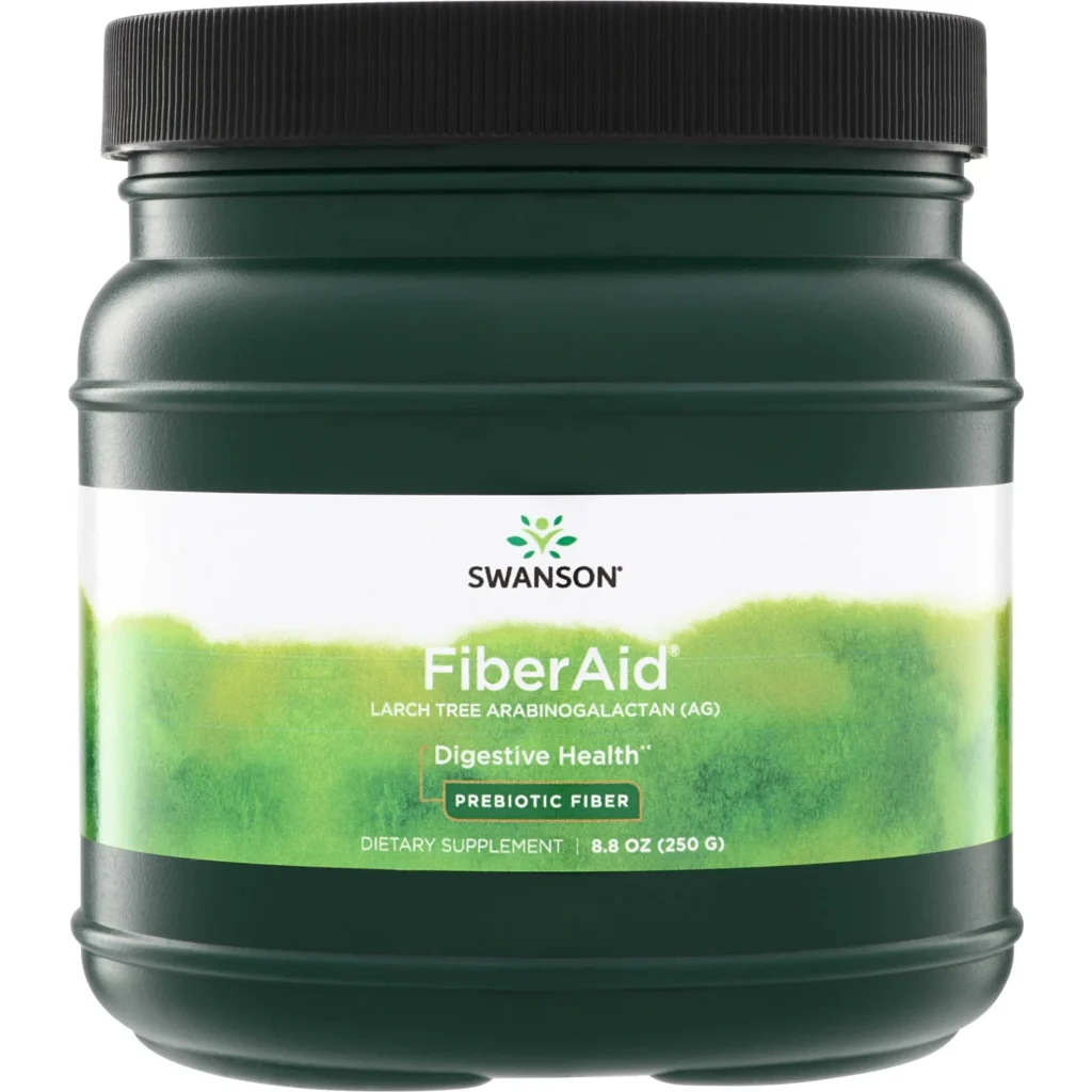FiberAid Larch Tree Arabinogalactan (AG) best fiber supplements for digestive health