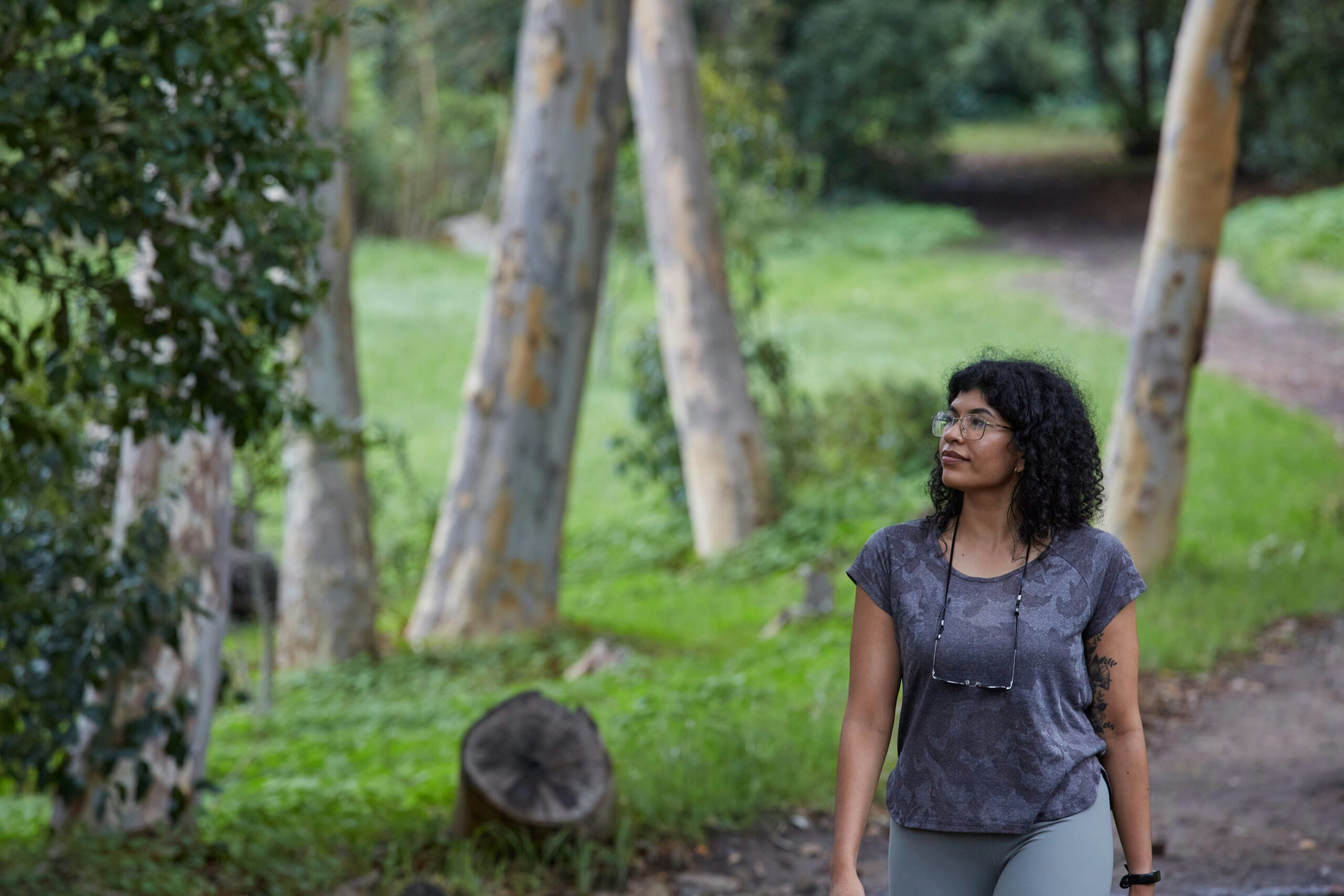 woman on a walk how to take a mental health day