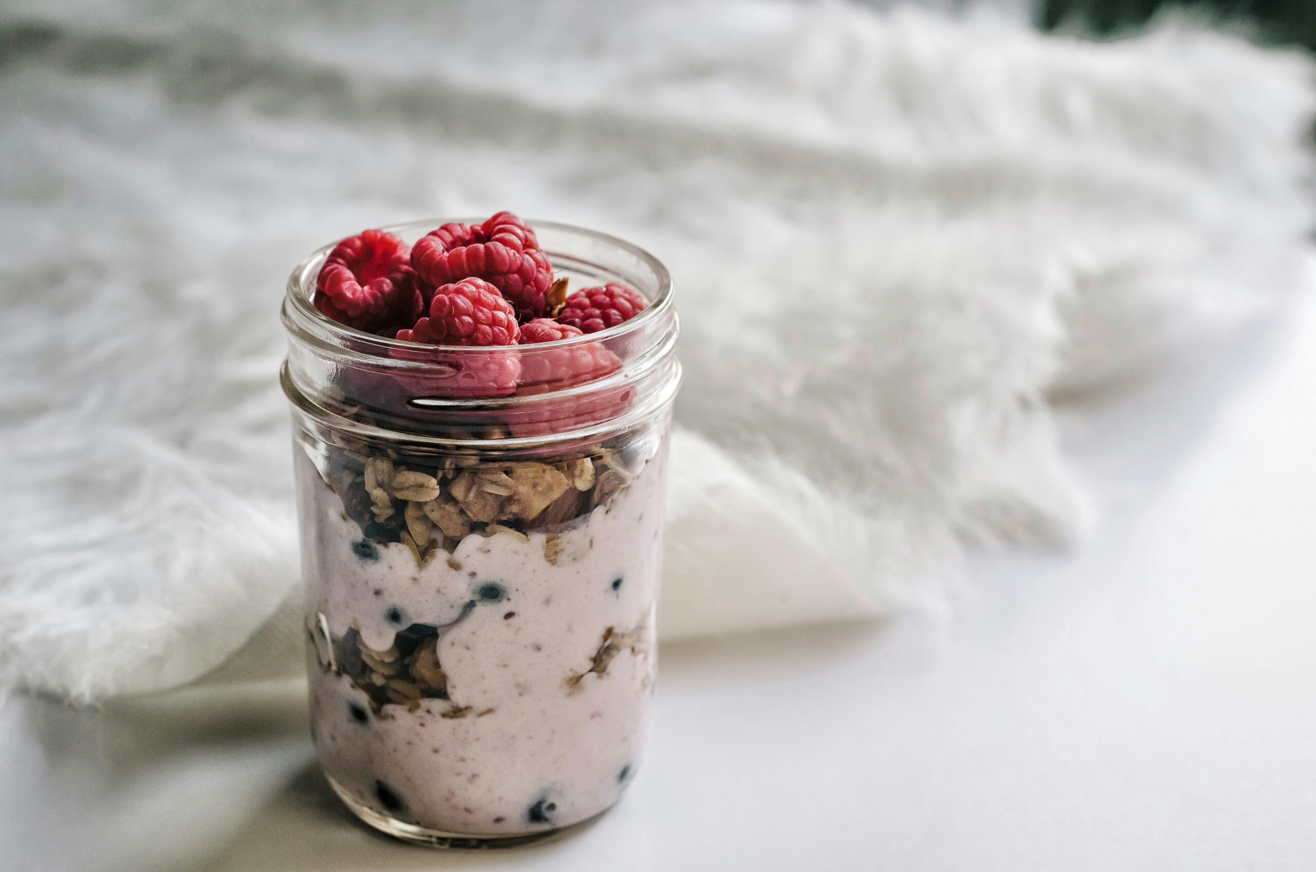 overnight oats high protein breakfast with no eggs