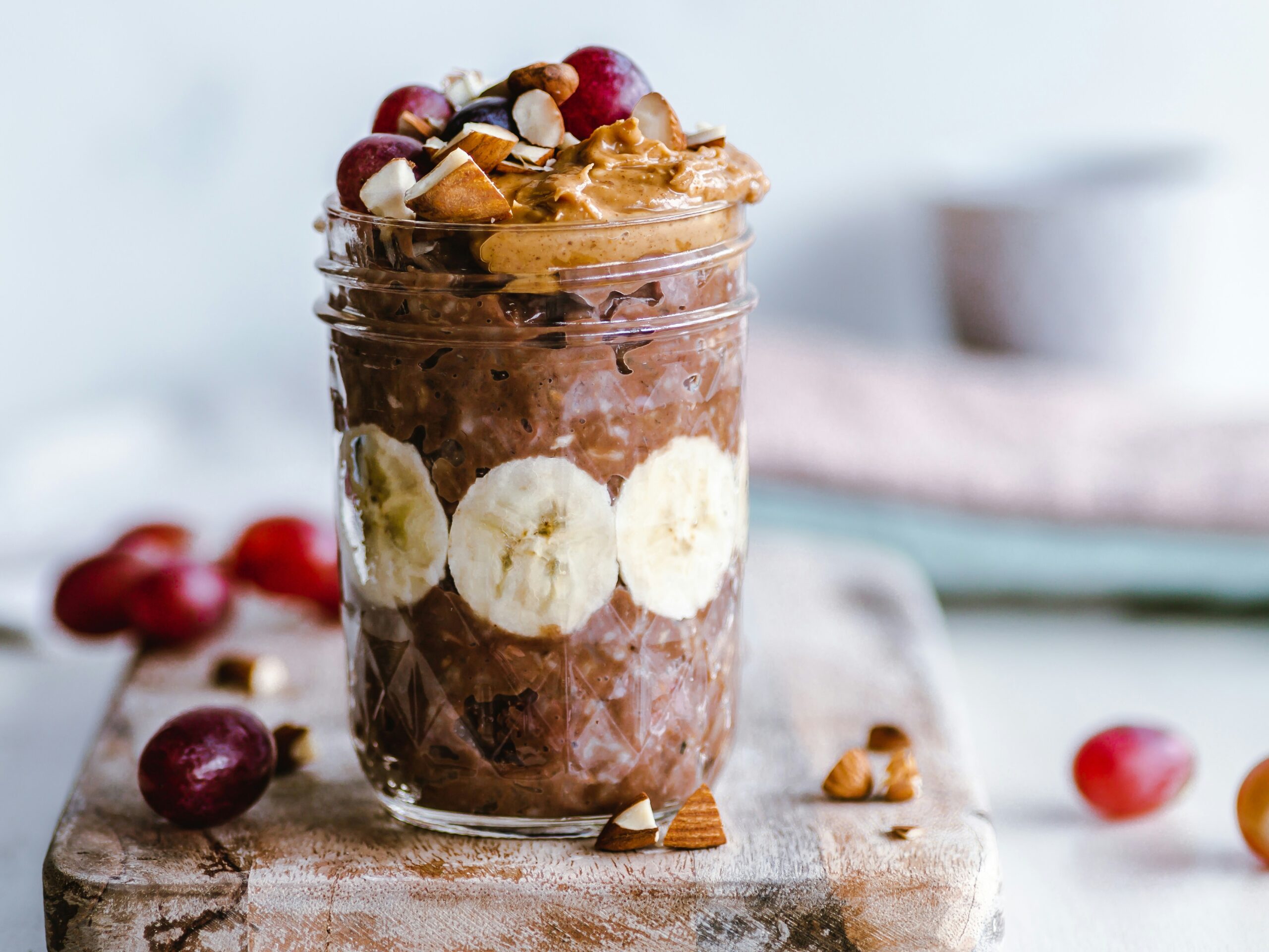 high protein breakfast weight loss overnight oats