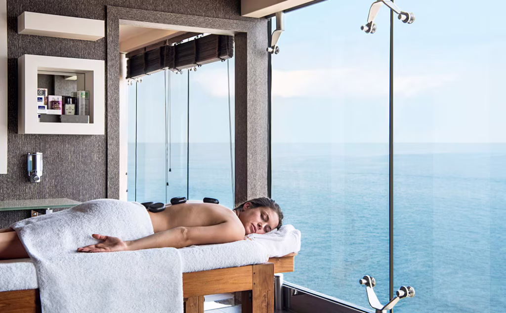 best wellness cruises onboard spa