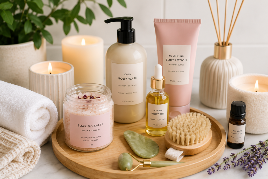home spa wellness products