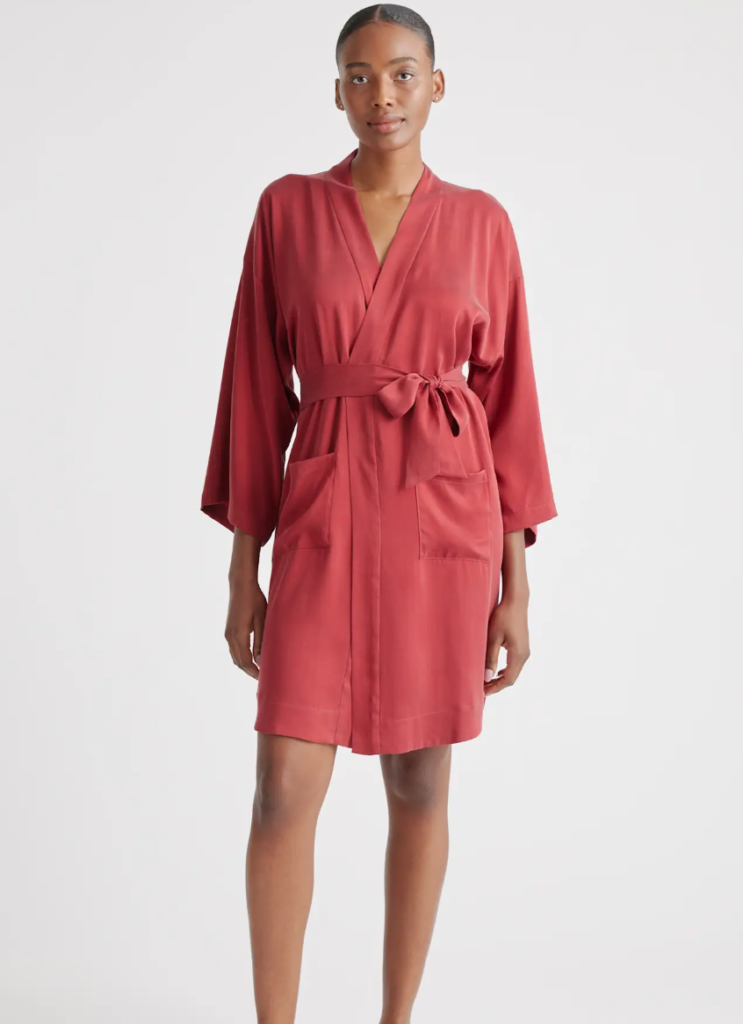 100% Washable Silk Robe home spa wellness products