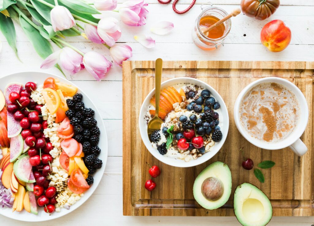 healthy food fruits oatmeal meal prep labor day wellness rituals