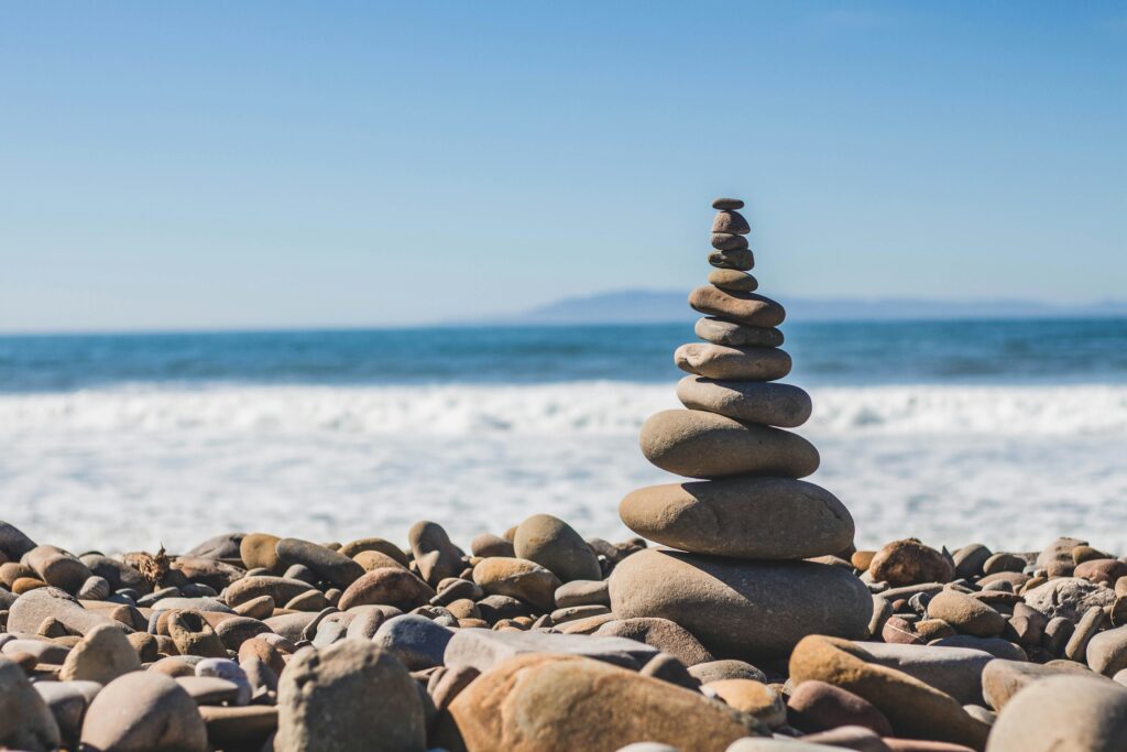 water beach balance wellness