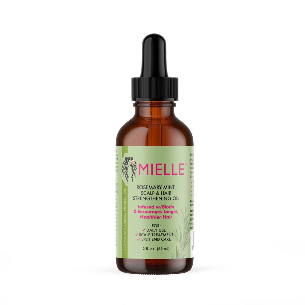best products for damaged hair Rosemary Mint Scalp & Hair Strengthening Oil