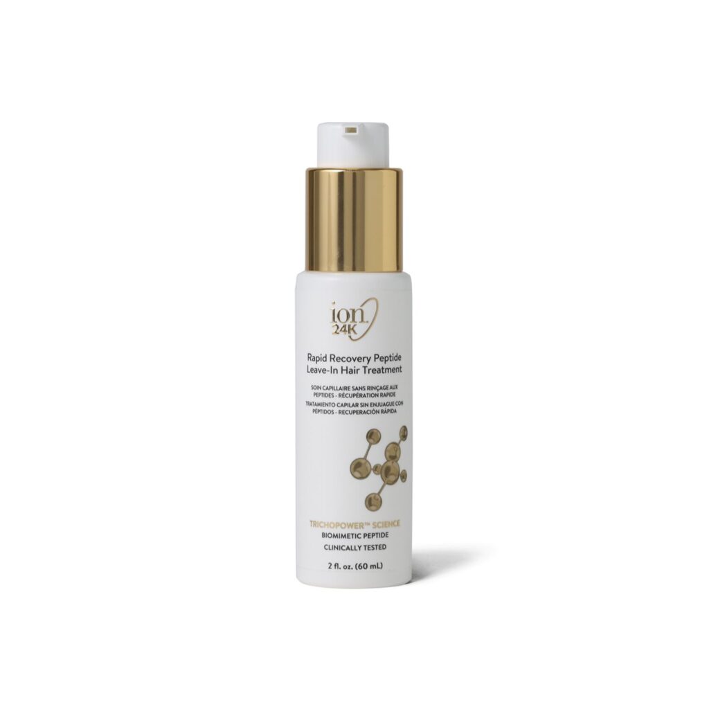ion 24K Rapid Recovery Peptide Leave-In Hair Treatmentbest products for damaged hair