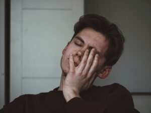 chronic fatigue solutions - tired man