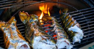 healthy bbq options - lobster