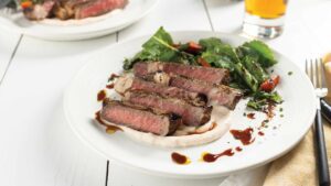 Healthy bbq options - tusan style ribeyes