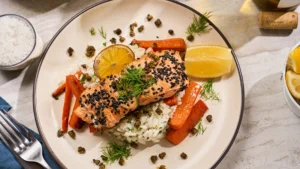 seafood delivery - king salmon recipe