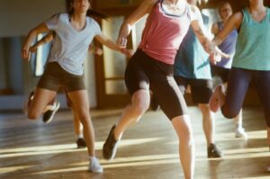 woman dancing - endurance exercises