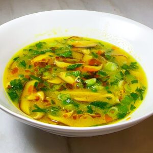 winter tonic soup - gluten-free lunch
