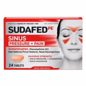 sudafed - seasonal allergy symtpoms