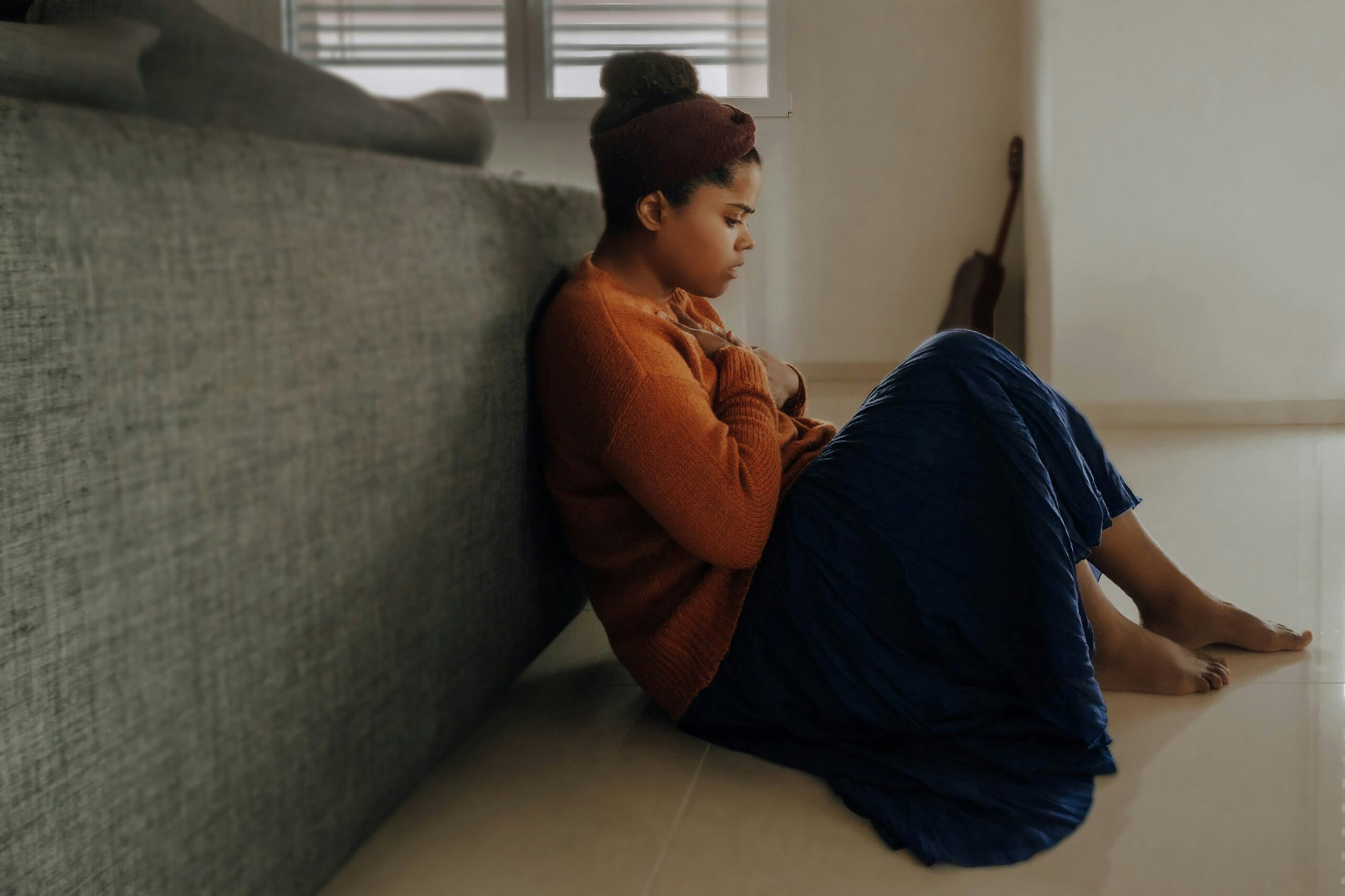 depressed woman adjustment disorder with mixed anxiety and depressed mood
