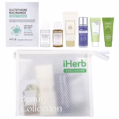 Korean Beauty Collection Bag by iHerb hralthy holiday gift baskets