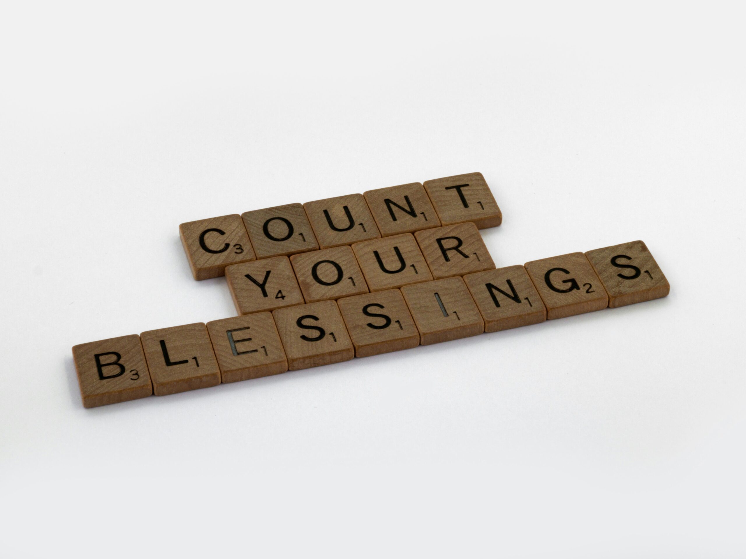 count your blessing practicing gratitude 