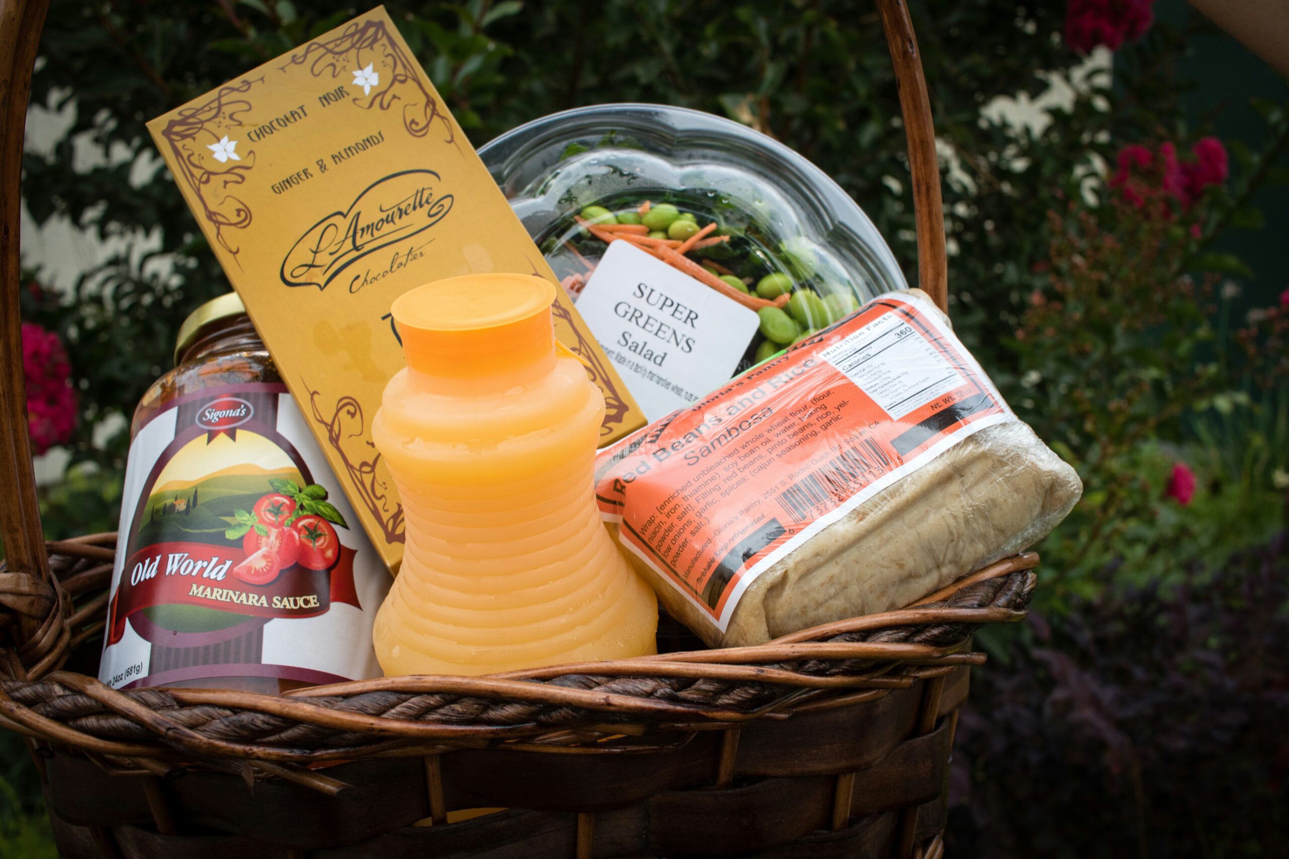 healthy holiday gift baskets - healthy present