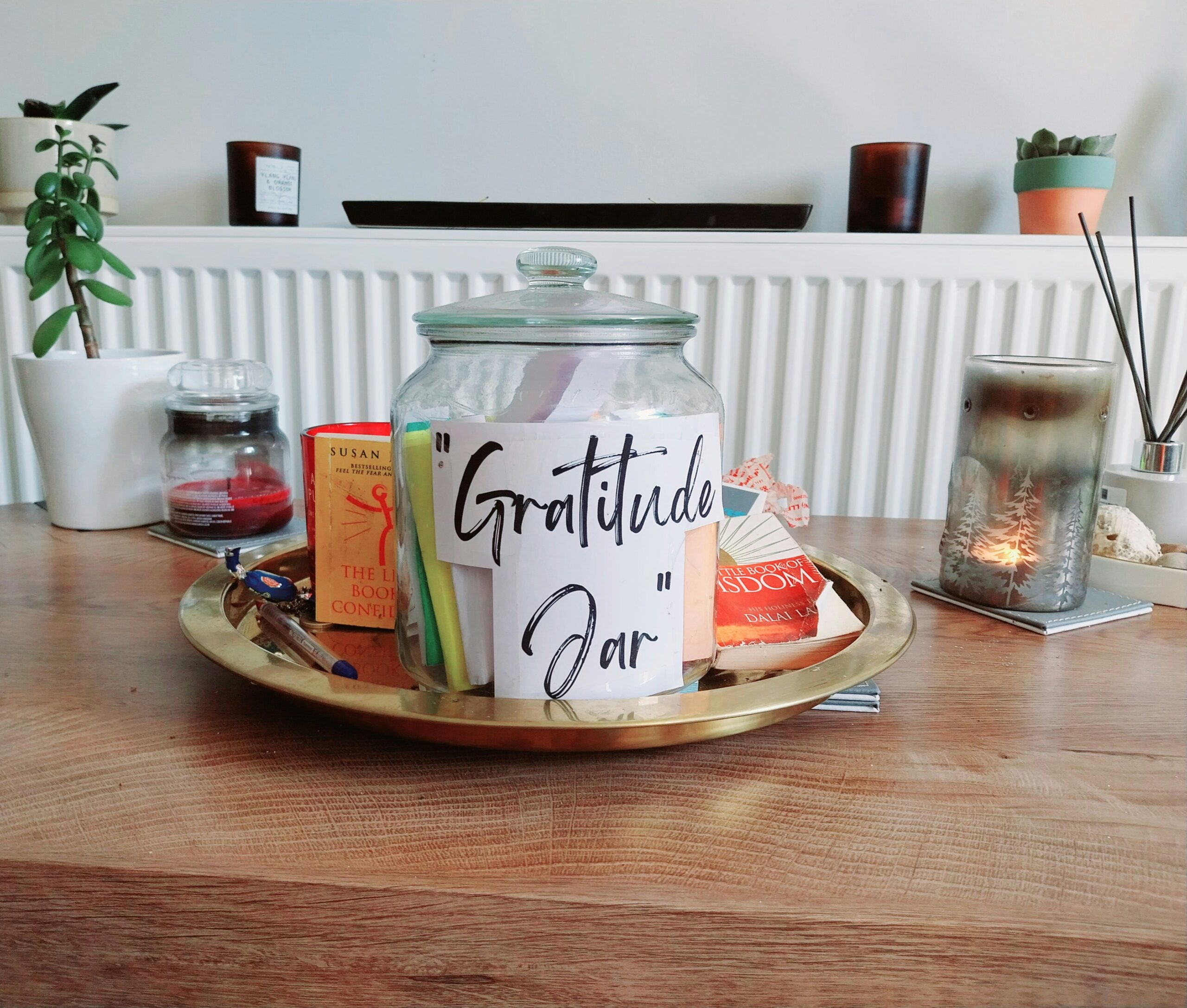 practicing gratitude grateful jar