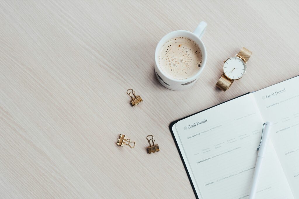 calendar schedule routine job search stress coping