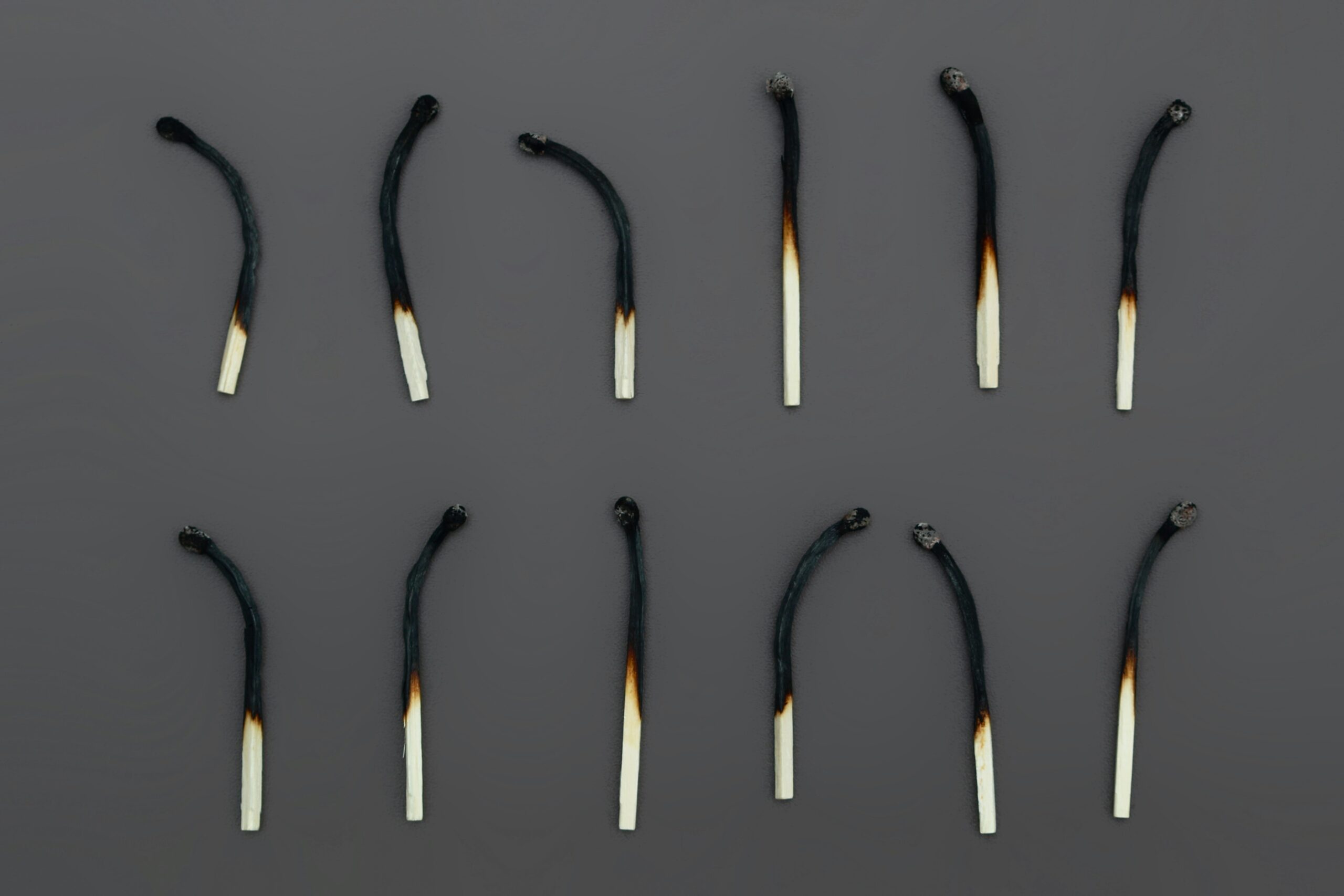 matches sign of burnout fire