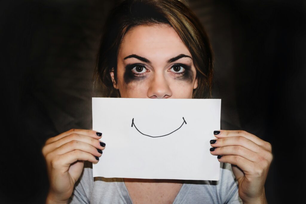 sad depressed woman signs of burnout